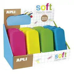 EXPOSITOR ESTUCHE SILICONA/SOFT FLUOR 12U APLI REF. 16300