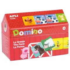 CAJA DOMINO CASITA LA GRANJA 28U APLI REF. 16493