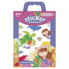 CAJA STICKER ADVENTURE SIRENAS 2U APLI REF. 16764