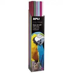 Material CAJA PAPEL KRAFT 1X3M SURTIDO COLORMAX 30U APLI REF. 16886