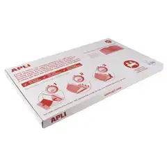CAJA FORRO LIBRO AJUSTABLE 290MM 25U. APLI REF. 16898
