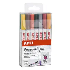 Material BLISTER PERMANENT PEN P.FINA COL. SURT 14U APLI REF. 17695