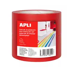 Material PACK CINTA SEÃALIZACIÃN 40X33 ROJA 2U APLI REF. 18609