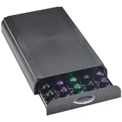 Material EXPOSITOR 50 CAPSULAS DE CAFE DRAWER CD903 NEGRO 01CCD903NE