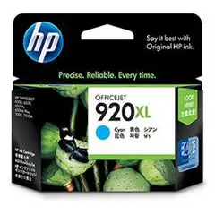 HP Nº920XL (CD972AE) TINTA ORIGINAL CYAN 20002