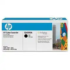 Material HP 124A (Q6000A) TONER ORIGINAL NEGRO 20048