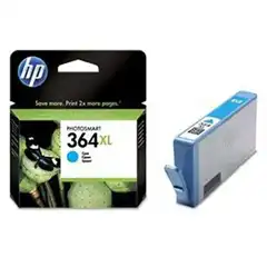 Material HP TINTA CIAN PHOTOSMART C6380 /CN255B /PREMIUM W/B109A - HP364XL 20058