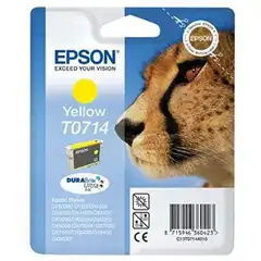 EPSON T0714 (C13T07144012) TINTA ORIGINAL AMARILLO 20226