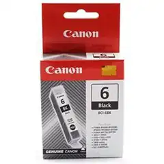 Material CANON BCI6EBK (4705A002) TINTA ORIGINAL NEGRO 20280