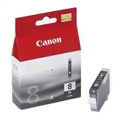Material CANON CLI 8BK (0620B001) TINTA ORIGINAL NEGRO 20286