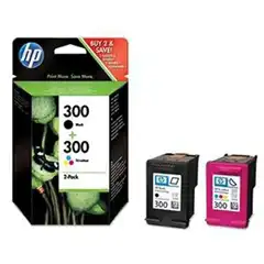 HP Nº300 (BK/COL) PACK (CN637EE) TINTA ORIGINAL NEGRO 20372