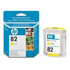 HP 82 (C4913A) TINTA ORIGINAL AMARILLO 20374