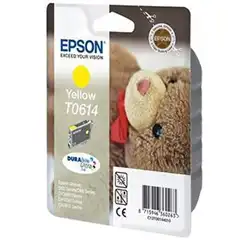 Material EPSON T0614 (C13T06144010) TINTA ORIGINAL AMARILLO 20495