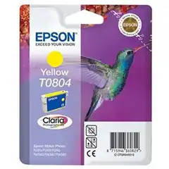 Material EPSON T0804 (C13T08044011) TINTA ORIGINAL AMARILLO 20513