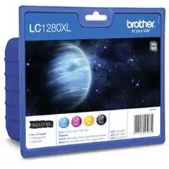 BROTHER LC1280XLVALBP (LC1280XLVALBP) TINTA ORIGINAL CUATRICOLOR 20657