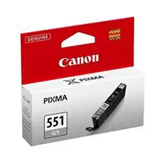 CANON CLI 551GY (6512B001) TINTA ORIGINAL GRIS 20818