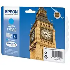 EPSON T7032 (C13T70324010) TINTA ORIGINAL CYAN 21265