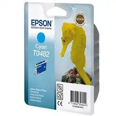 EPSON T0482 (C13T04824010) TINTA ORIGINAL CYAN 21382