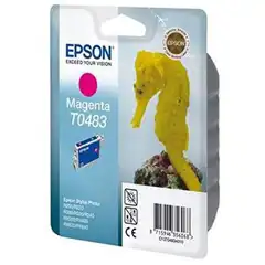 EPSON T0483 (C13T04834010) TINTA ORIGINAL MAGENTA 21384