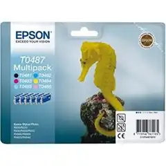 EPSON STYLUS PHOTO R-200/220/300/320/340, RX-500/600 PACK T048140+T048240+T048340+T048440+T048540+T048640