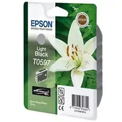 EPSON T0597 (C13T05974010) TINTA ORIGINAL GRIS 21436