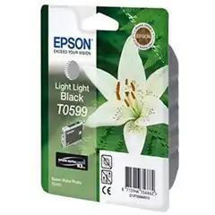EPSON T0599 (C13T05994010) TINTA ORIGINAL GRIS 21438