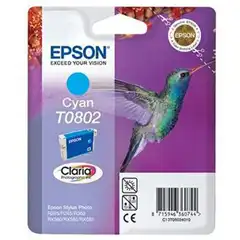 EPSON T0802 (C13T08024011) TINTA ORIGINAL CYAN 21462