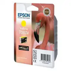 EPSON T0874 (C13T08744010) TINTA ORIGINAL AMARILLO 21478