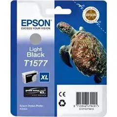 EPSON T1577 (C13T15774010) TINTA ORIGINAL GRIS 21547