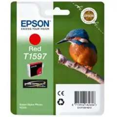 EPSON T1597 (C13T15974010) TINTA ORIGINAL ROJO 21555