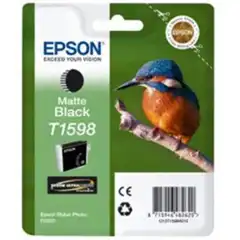 EPSON T1598 (C13T15984010) TINTA ORIGINAL NEGRO 21556