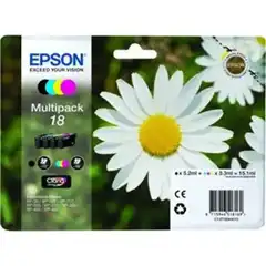 EPSON Nº18 RAINBOW (C13T18064012) TINTA ORIGINAL CUATRICOLOR 21584