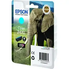EPSON Nº 24XL (C13T24324012) TINTA ORIGINAL CYAN 21612