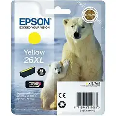 EPSON 26XL (C13T26344012) TINTA ORIGINAL AMARILLO 21644