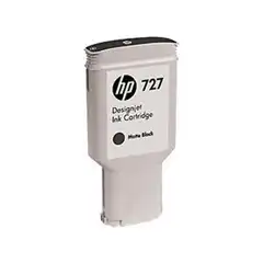 HP Nº727 (C1Q12A) TINTA ORIGINAL NEGRO 21914