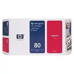HP TINTA MAGENTA DESIGNJET 1050C/1055C/C PLUS - Nº80