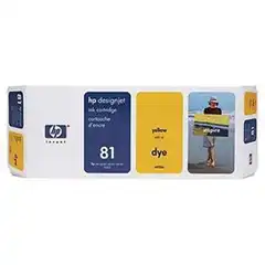 HP 81 (C4933A) TINTA ORIGINAL AMARILLO 21935