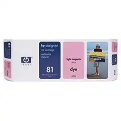 HP DESIGNJET 5000/5500  CARTUCHO MAGENTA CLARO Nº81, 680ML. TINTA PARA INTERIOR.
