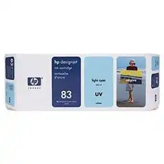 HP 83 (C4944A) TINTA ORIGINAL CYAN 21942
