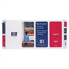 HP DESIGNJET 5000/5500 CABEZAL MAGENTA Nº81 + LIMPIADOR. TINTA PARA INTERIOR