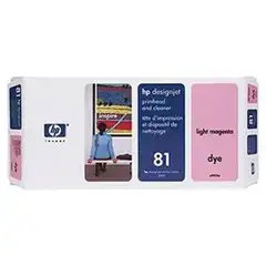 HP DESIGNJET 5000/5500 CABEZAL MAGENTA CLARO Nº81 + LIMPIADOR. TINTA PARA INTERIOR