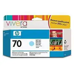 HP Nº70 (C9390A) TINTA ORIGINAL CYAN 21999