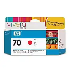 HP Nº70 (C9456A) TINTA ORIGINAL ROJO 22026