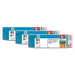 HP 91 PACK3 (C9484A) TINTA ORIGINAL MAGENTA 22046