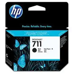 HP Nº711 (CZ133A) TINTA ORIGINAL NEGRO 22097