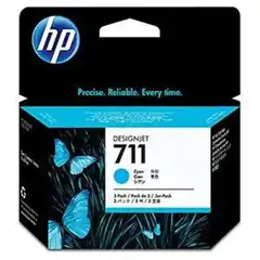 HP Nº 711 PACK (CZ134A) TINTA ORIGINAL CYAN 22098