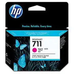 HP Nº711 PACK (CZ135A) TINTA ORIGINAL MAGENTA 22099