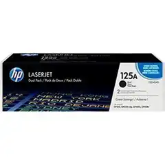 HP 125A PACK (CB540AD) TONER ORIGINAL NEGRO 22195
