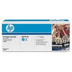 HP 307A (CE741A) TONER ORIGINAL CYAN 22242