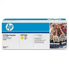 HP 307A (CE742A) TONER ORIGINAL AMARILLO 22243